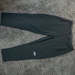 REI Co-op Flash Hyperstretch Fleece Pants Women’s Large Petite L/P Pirate Black